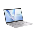 ASUS VIVOBOOK 14 A1404VA-EB147W, INTEL CORE 5 120U, 16GB DDR5 RAM (8x2), 512GB G4 SSD, 14 INCH FHD, FINGERPRINT, MIL GRADE, WIFI6, WIN 11, COOL SILVER LAPTOP