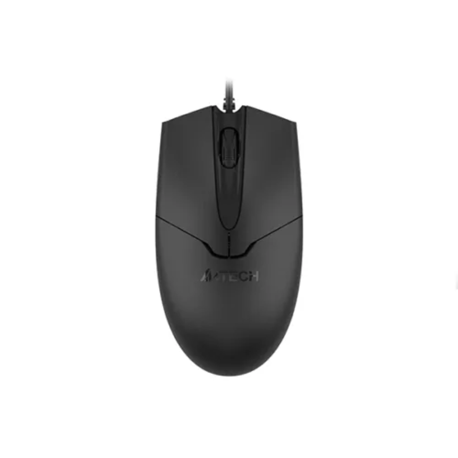 A4 TECH OP-550S BLACK SILENT CLICK 1200DPI Optical 3D USB Mouse